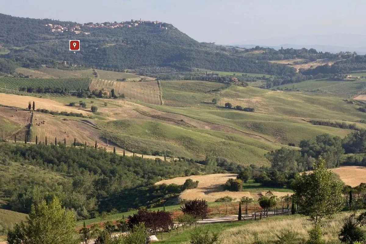 Villa Mulinello, View Of Montepulciano Montefollonico